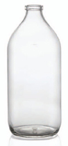 1000 ml infuusflacon, helder, type 3 geblazen glas